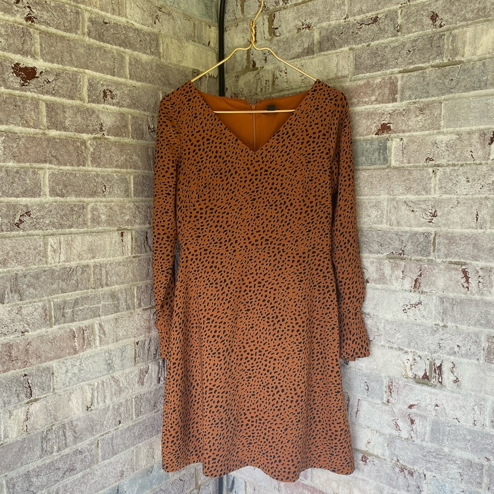 Ann Taylor Factory Animal Print Dress